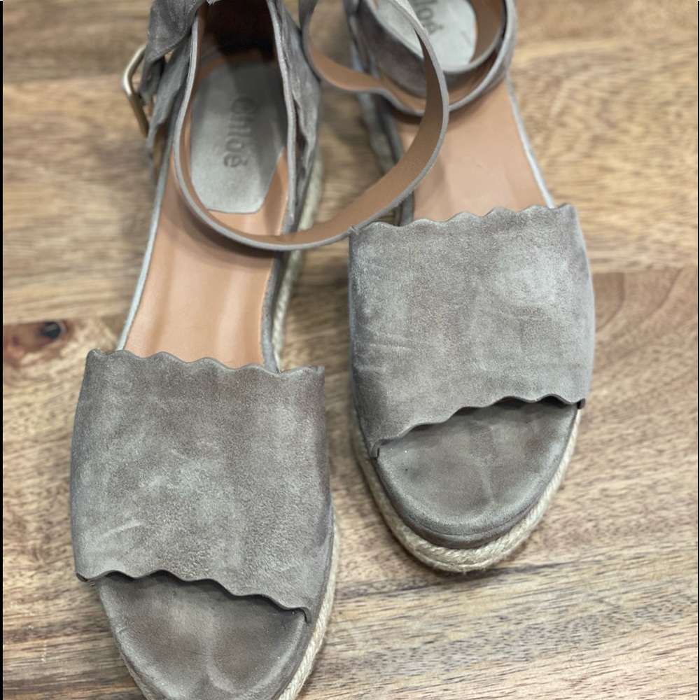 Chloe Lauren Wedge Espedrilles